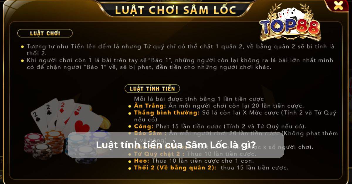 sâm lốc là gì quy định tính tiền